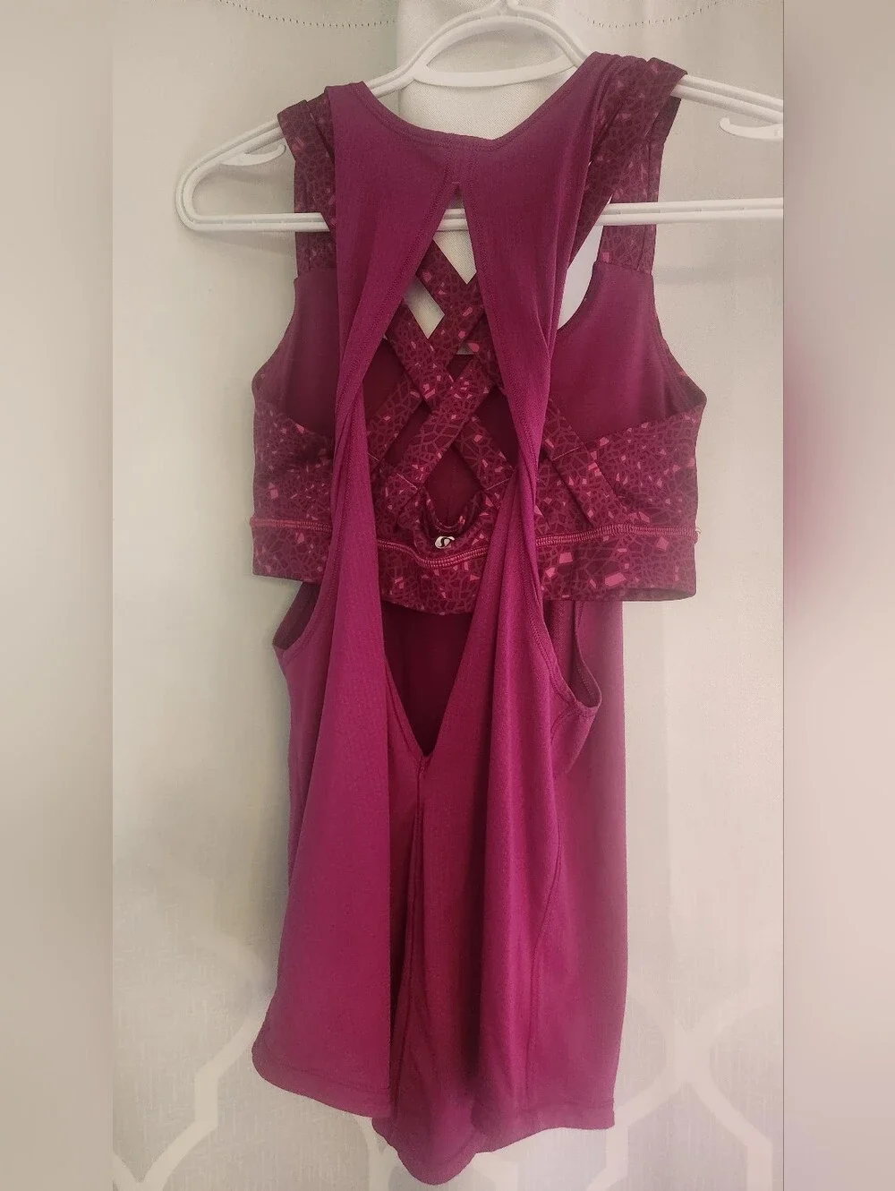 S O L D Lululemon Ready & Go Tank in Regal Plum/Paradise sz 4 - Picture 4 of 4